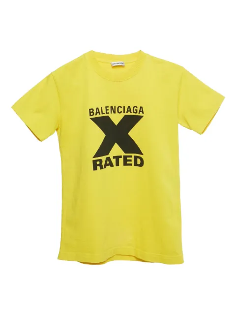 Balenciaga Pre-Owned logo-print T-shirt