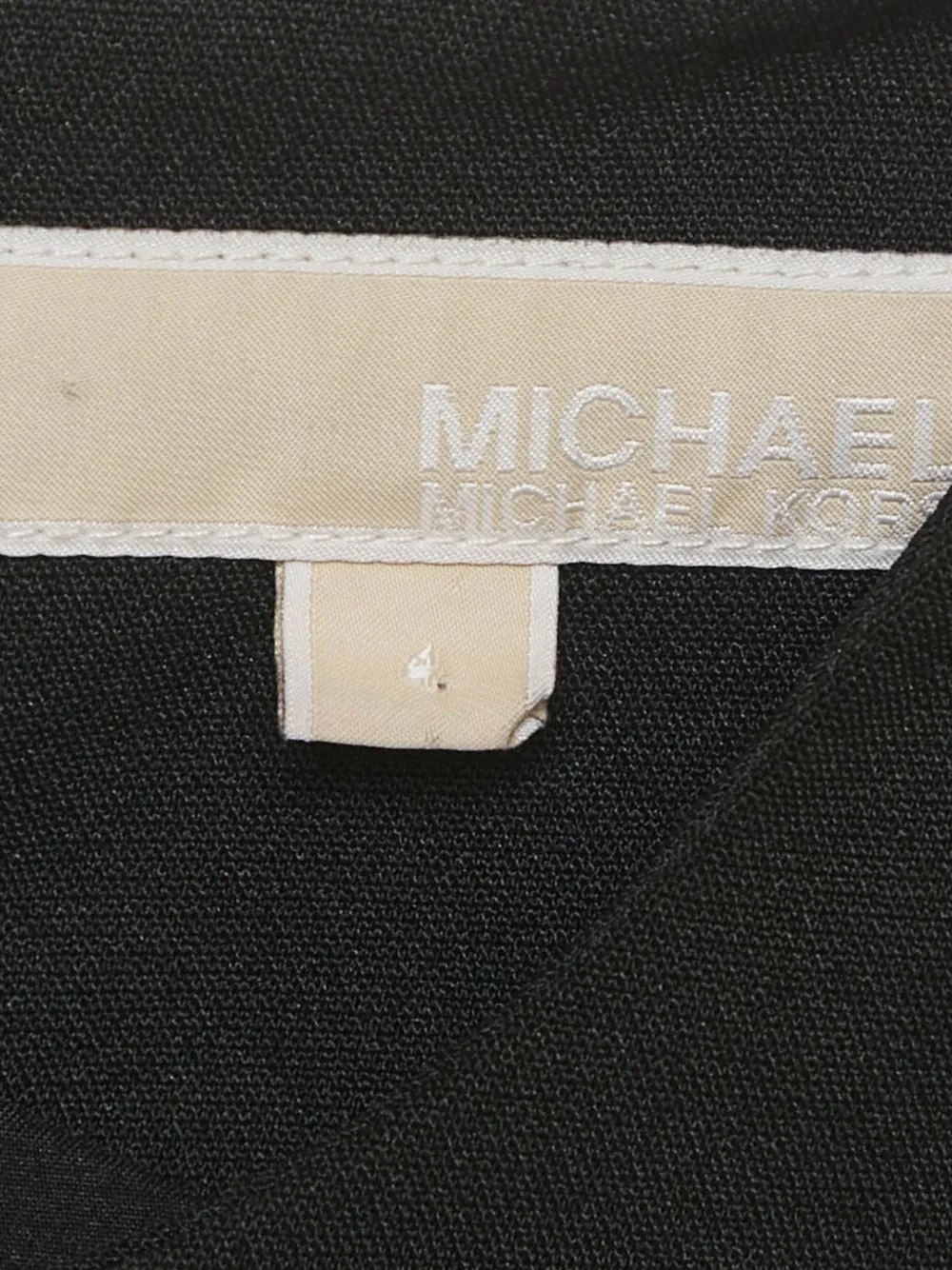 Michael Michael Kors crew-neck sleeveless dress - Zwart