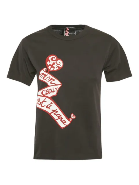 Alaïa Pre-Owned graphic-print T-shirt