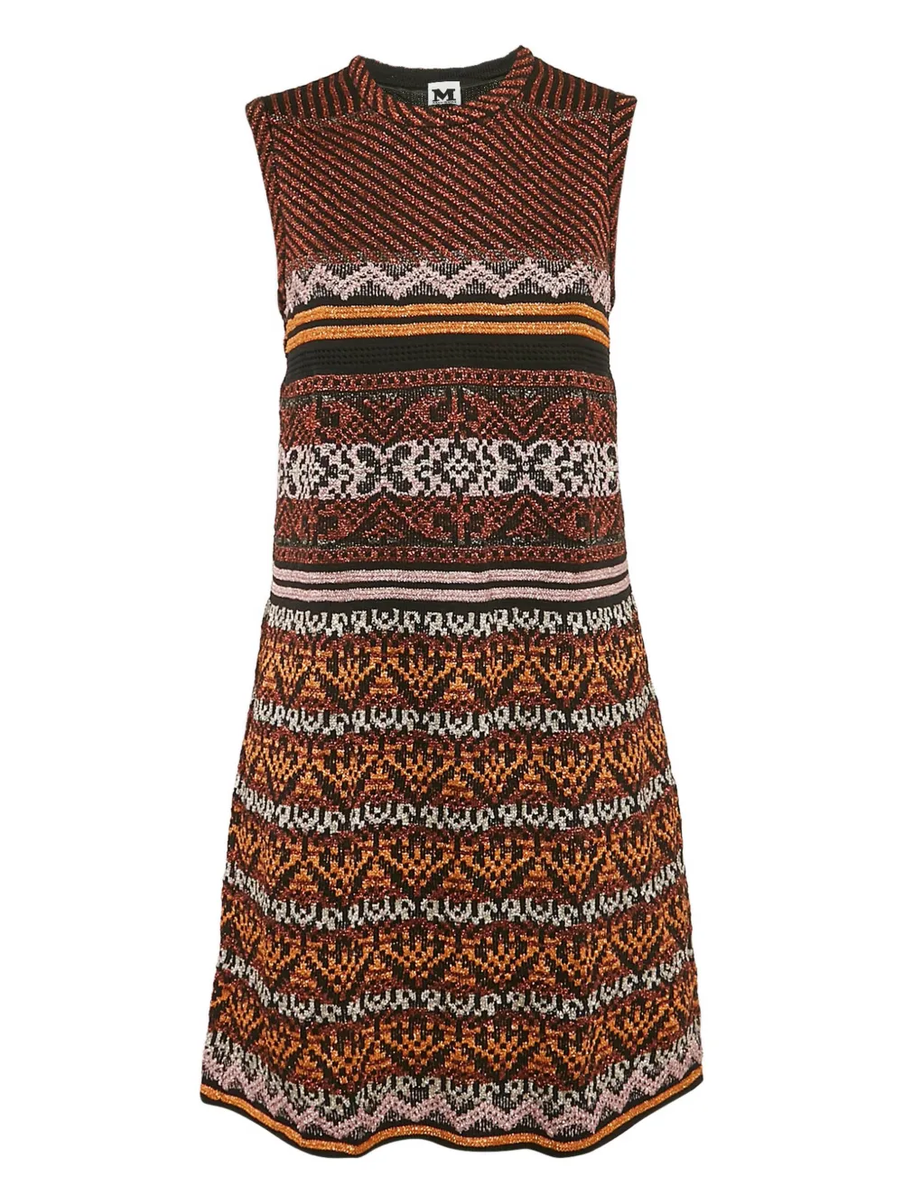 Missoni Pre-Owned ribbed-knit dress - Braun