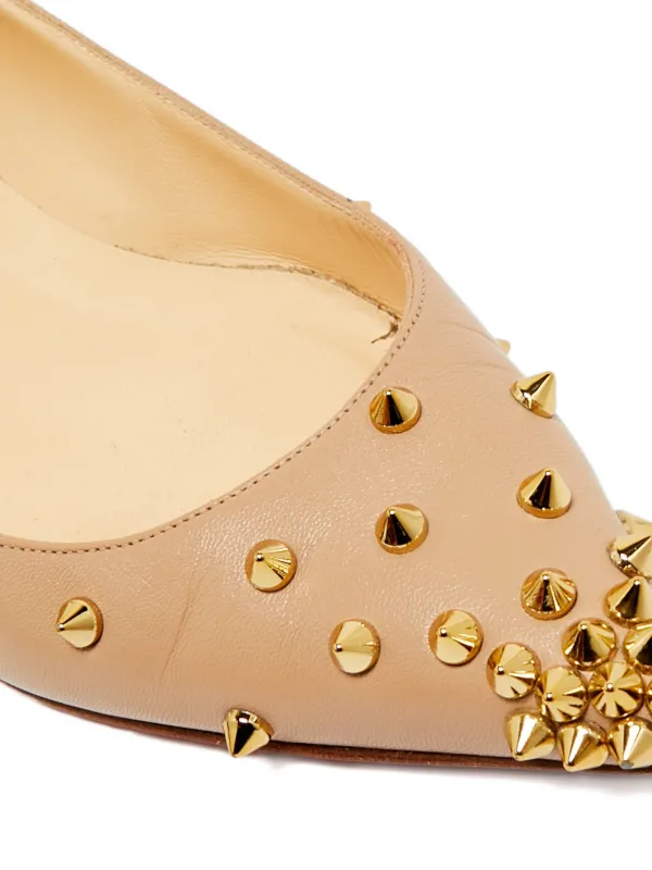 Christian Louboutin Pre-Owned Degraspike フラットシューズ
