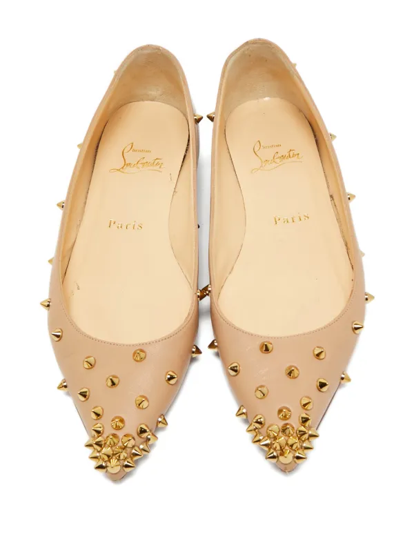 Christian Louboutin Pre-Owned Degraspike フラットシューズ