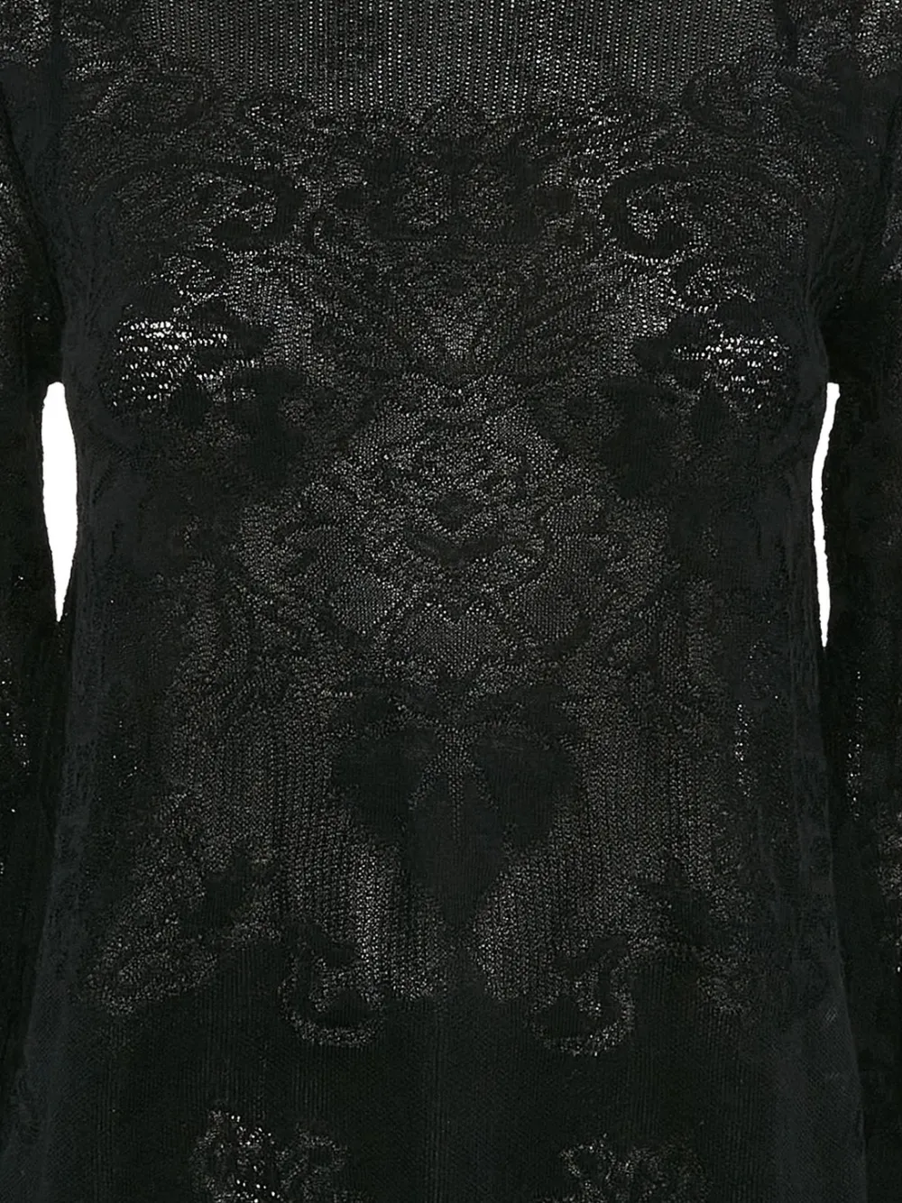 Missoni Pre-Owned flared-pattern long-sleeve blouse | Image 2