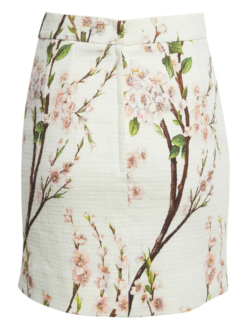 Dolce & Gabbana Pre-Owned floral-print mini skirt - Wit