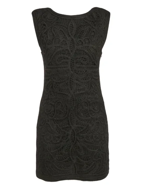 Maje crochet lace sleeveless mini dress