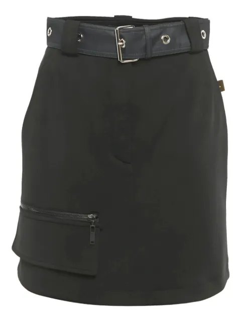 Louis Vuitton Pre-Owned belted mini skirt