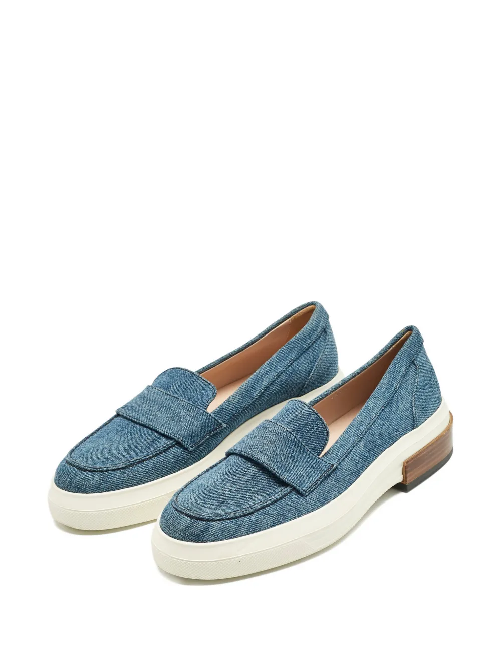 Tod's denim loafers - Blauw