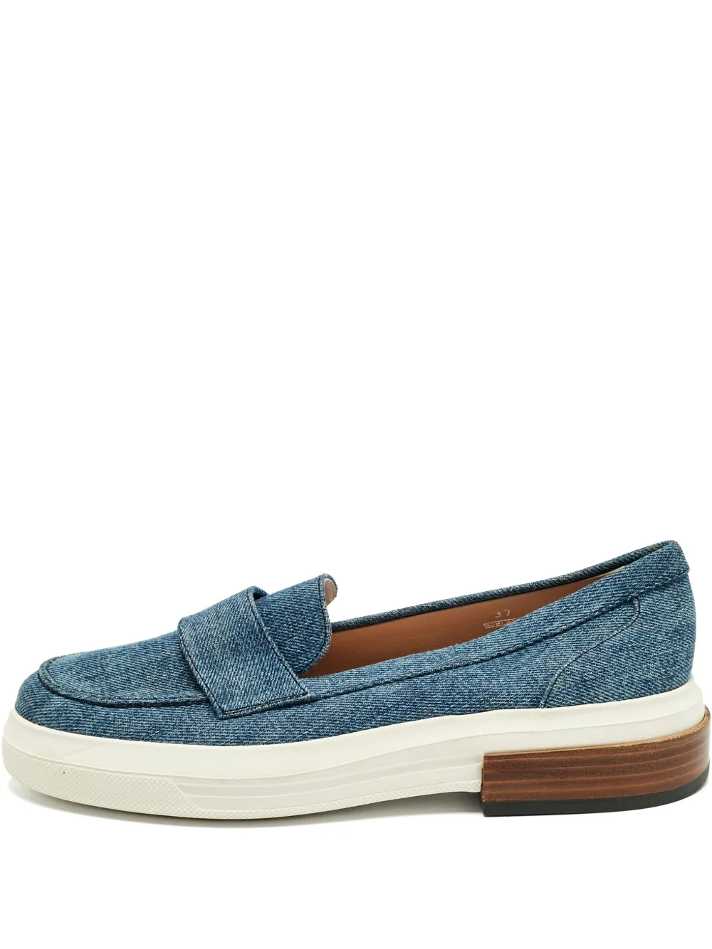 Tod's denim loafers - Blau