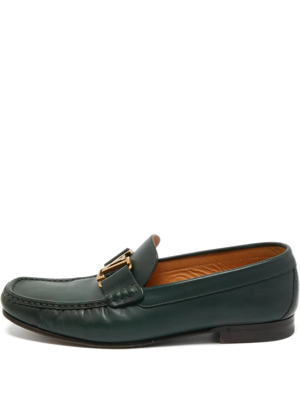 Louis Vuitton Pre-Owned mocasines Montaigne | verde | Image 1