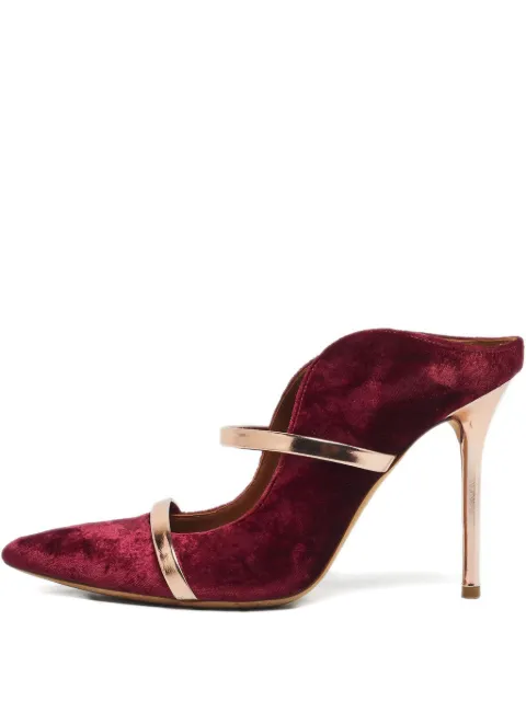Malone Souliers velvet pumps