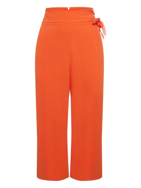 Elisabetta Franchi lace-up trousers