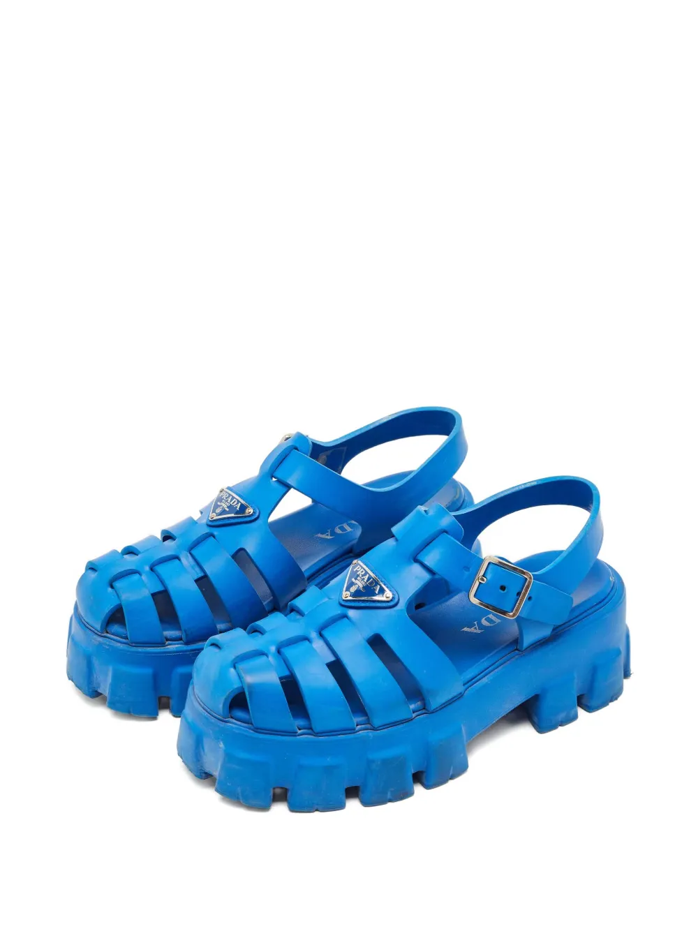 Prada Pre-Owned Monolith platform sandals | Image 2