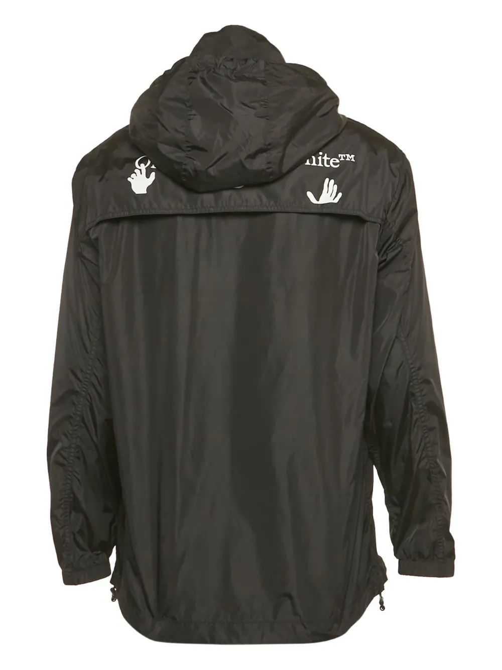 Off-White Pre-Owned chamarra rompevientos con logo y cierre | Image 2