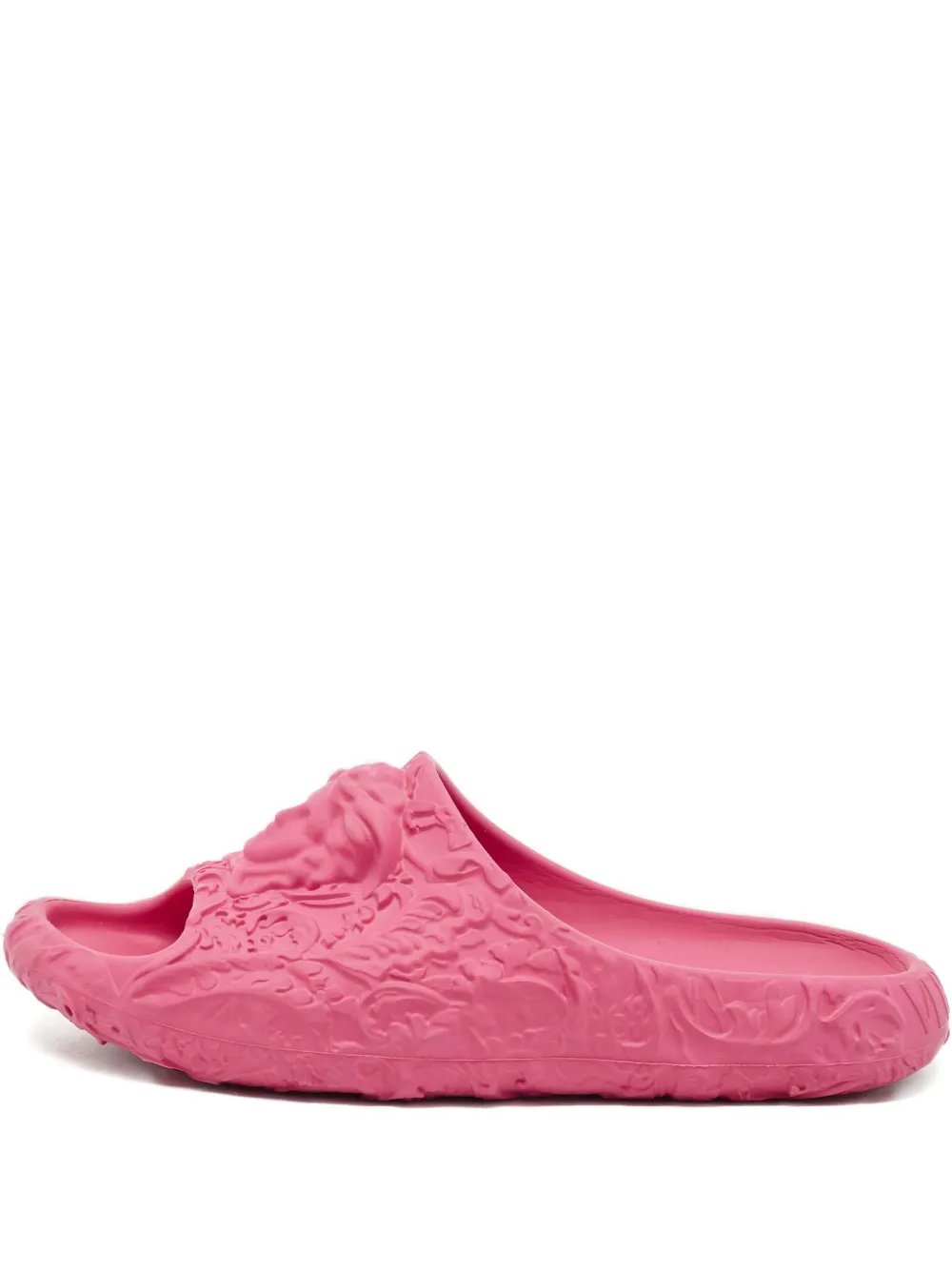 Versace Pre-Owned Medusa Head embossed slides | Pink | Image 1