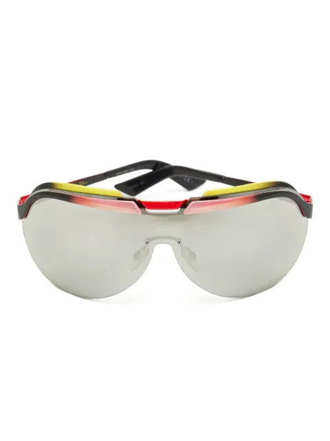 Christian Dior Pre-Owned lentes de sol con armazón oversize