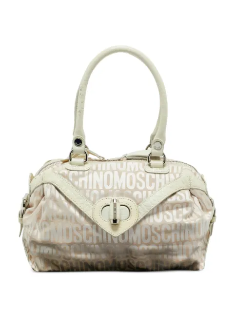 Moschino Pre-Owned logo satchel bag