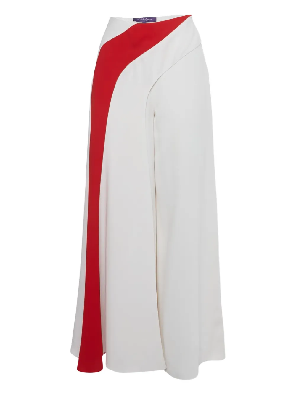 Ralph Lauren Purple Label Crepe stripe trousers - Bianco