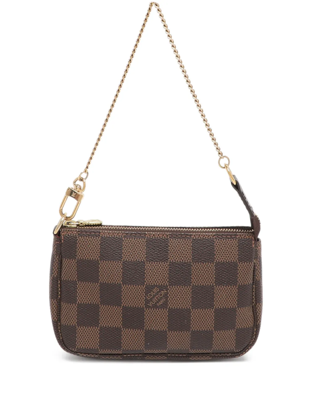 Louis Vuitton Pre-Owned 2011 canvas chain pochette accessoires - Marrone