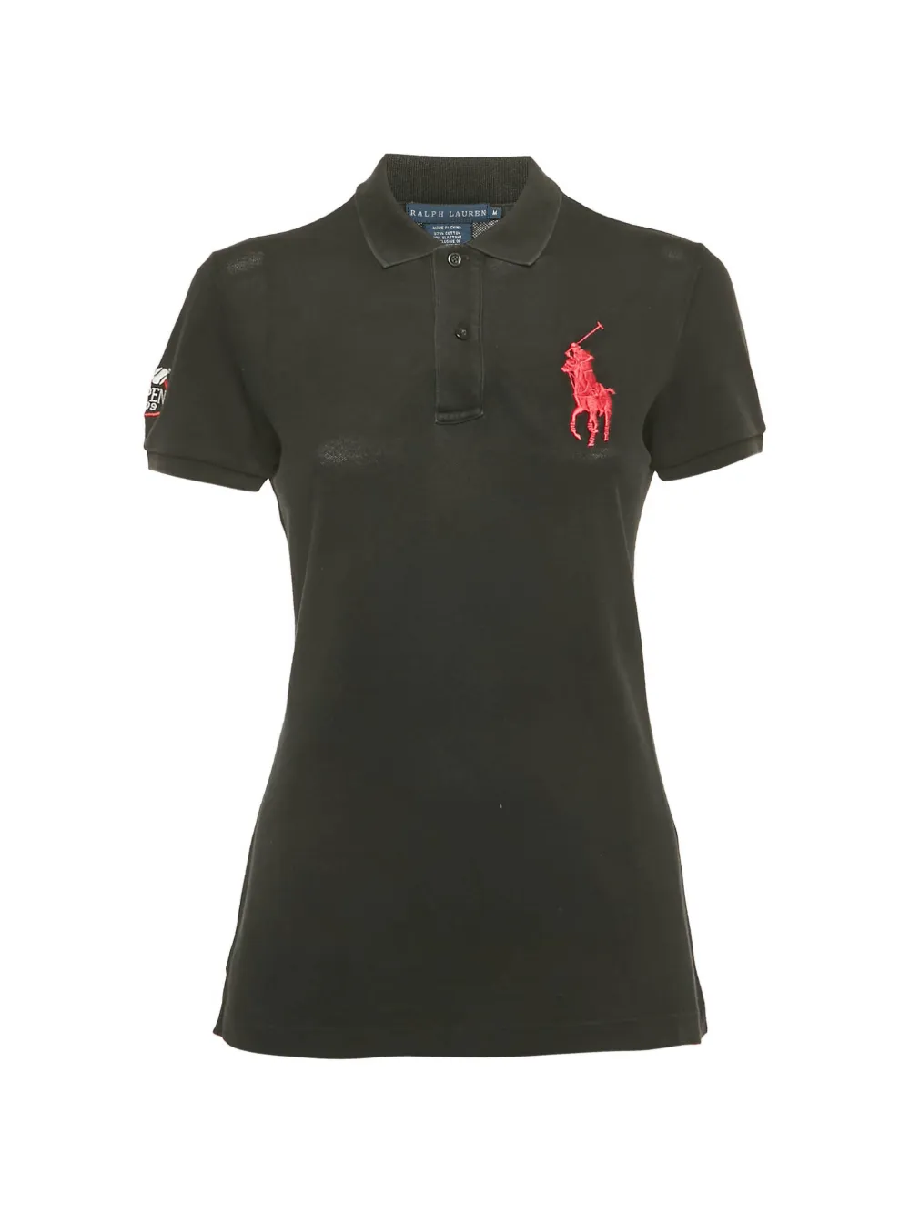Polo Ralph Lauren Top con ricamo - Nero