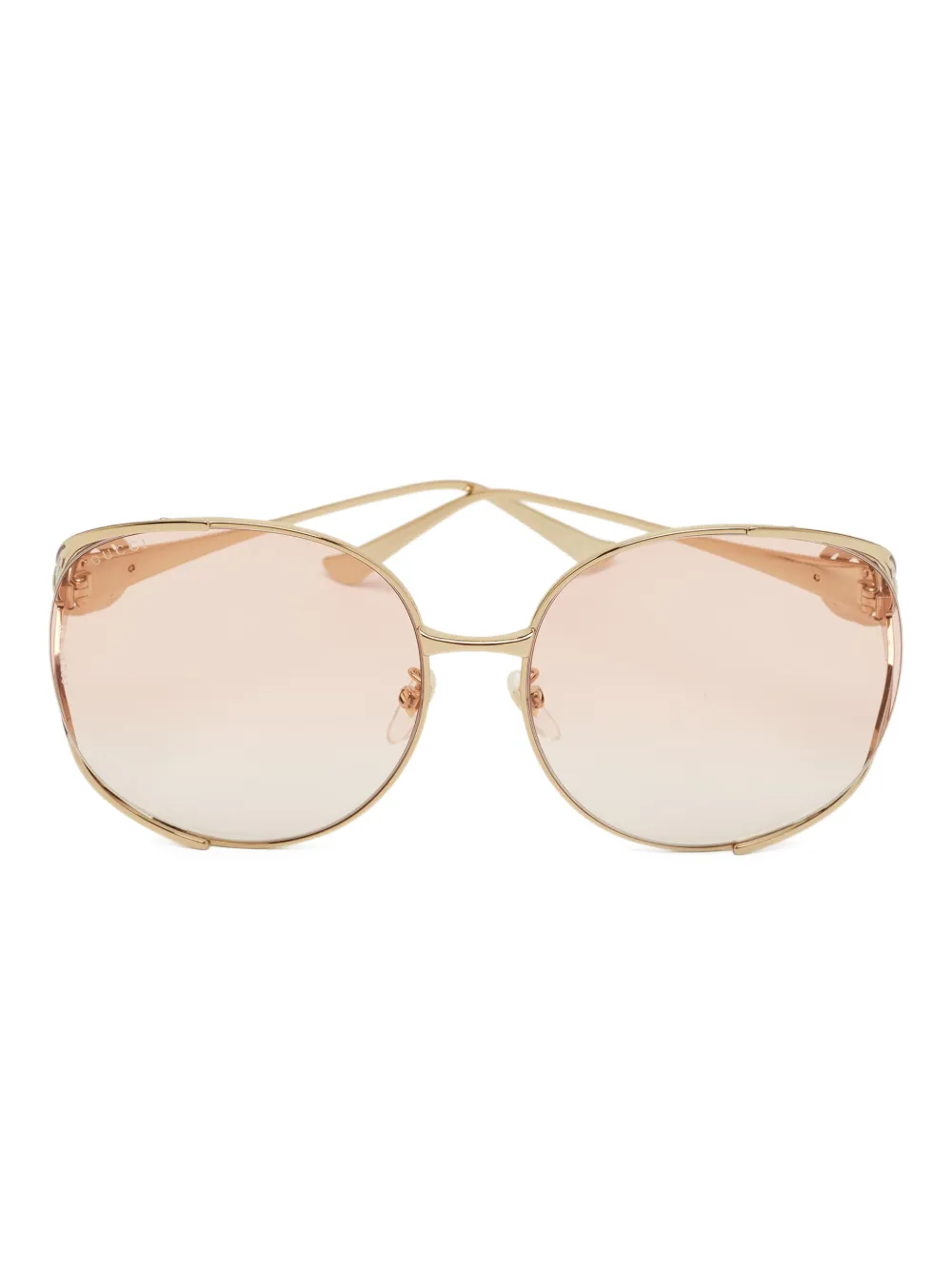 Gucci Pre-Owned round-shape sunglasses | dorado | Image 1