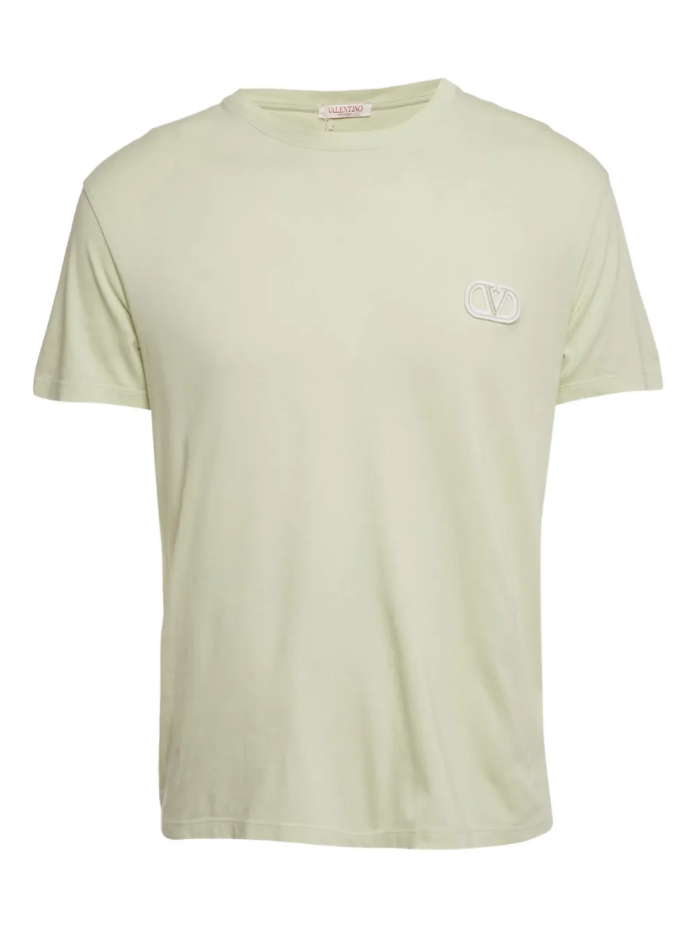Valentino Pre-Owned playera con aplique del logo | verde | Image 1