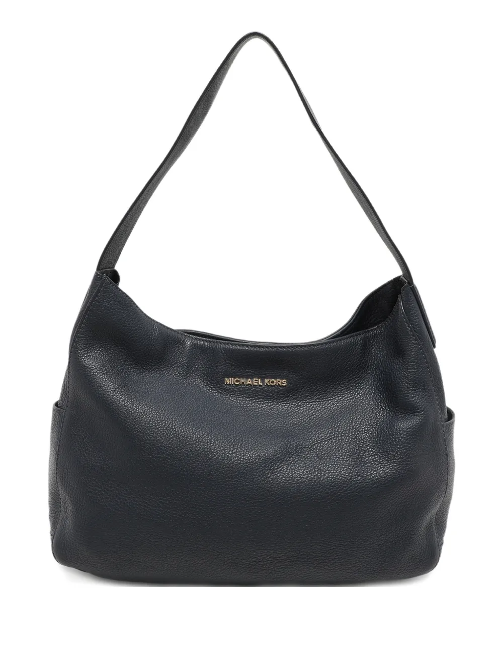 Pre-owned Michael Kors Leather Shoulder Bag In Blue