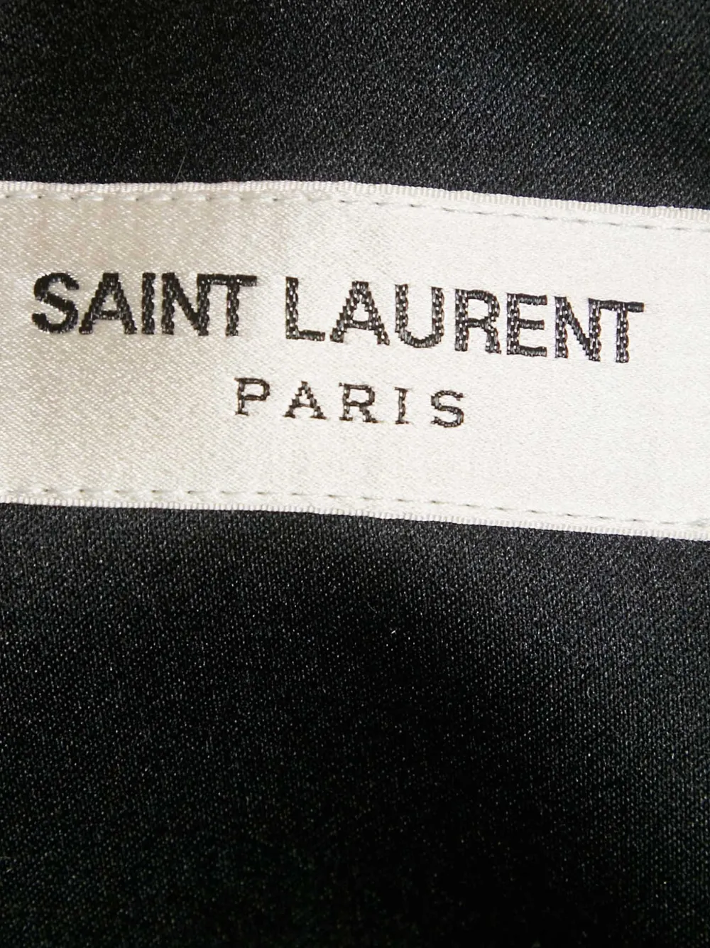Saint Laurent Pre-Owned satin buttons trousers | Image 2
