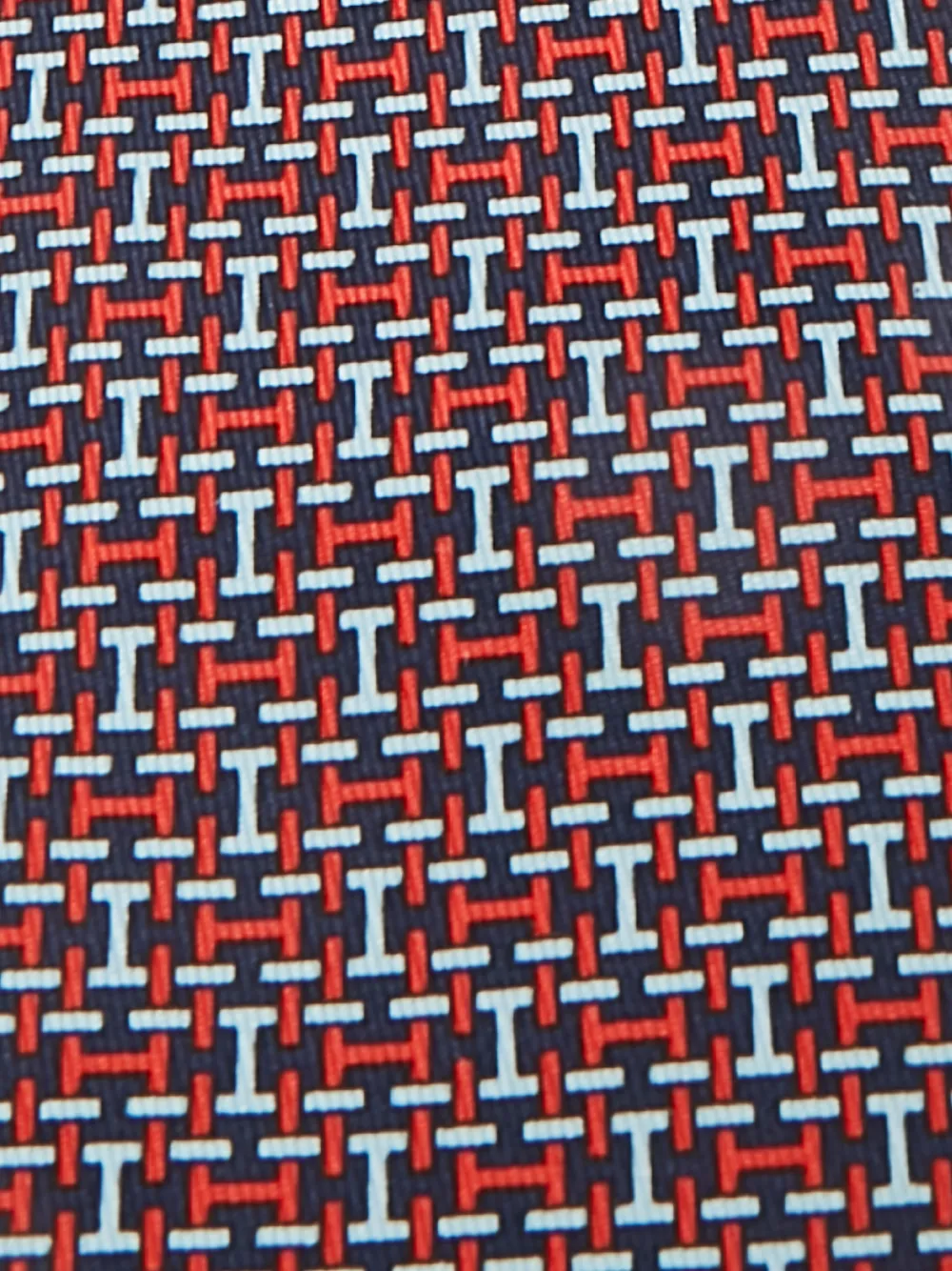 Hermès Pre-Owned H-print silk tie | Image 2