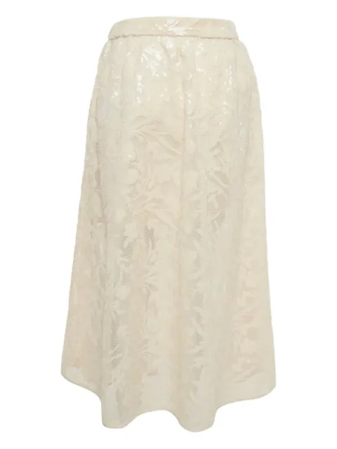 Maje sequin midi skirt