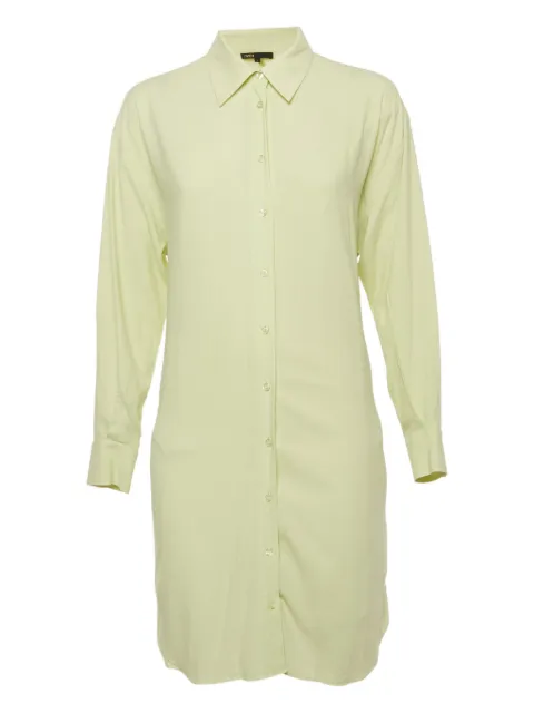 Maje skiktad miniklänning med knäppning