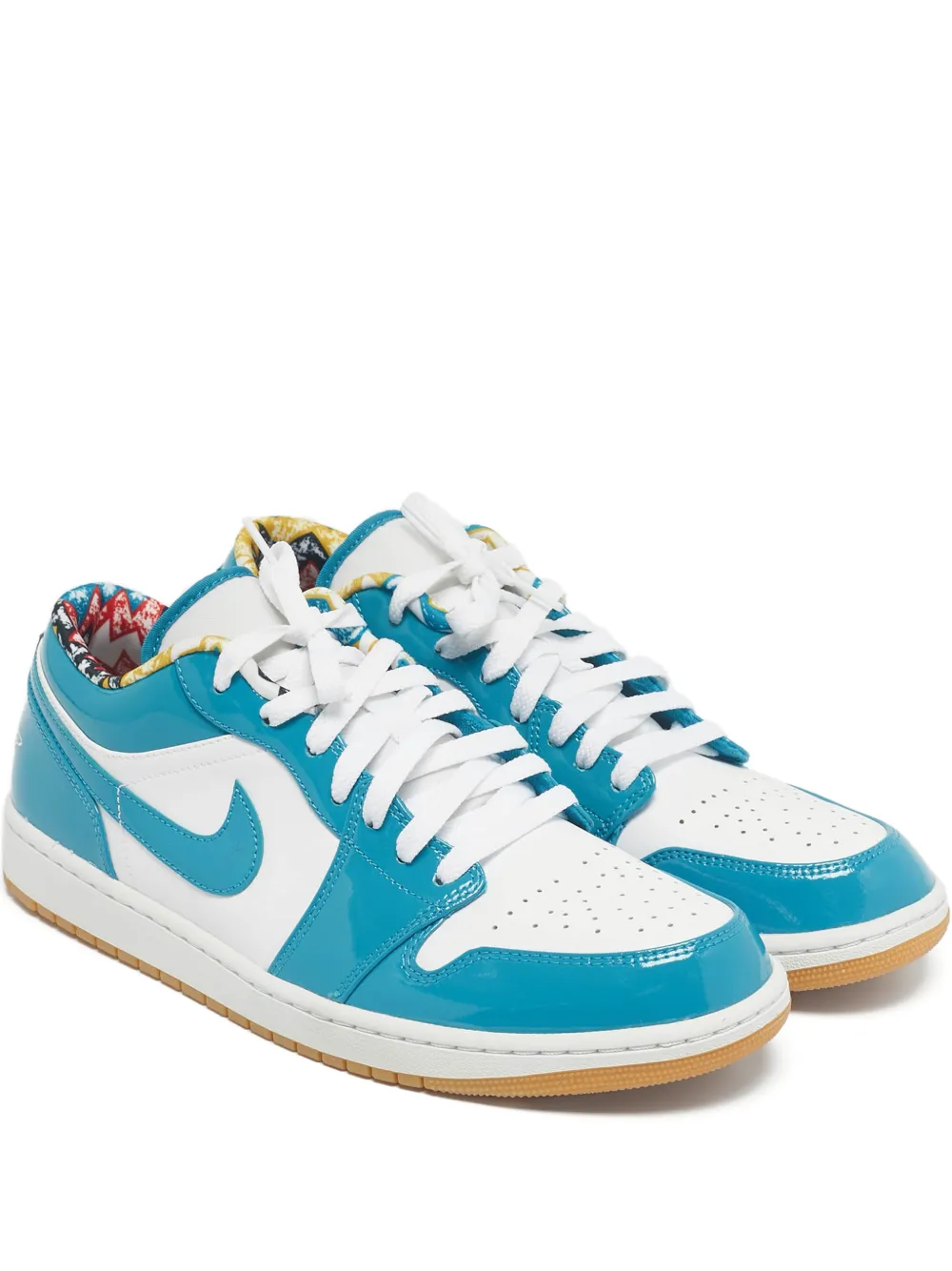 Jordan Air Jordan 1 leather sneakers | Blue | Image 1