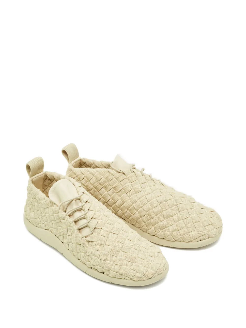 Bottega Veneta Pre-Owned intercciato-pattern sneakers | Image 2