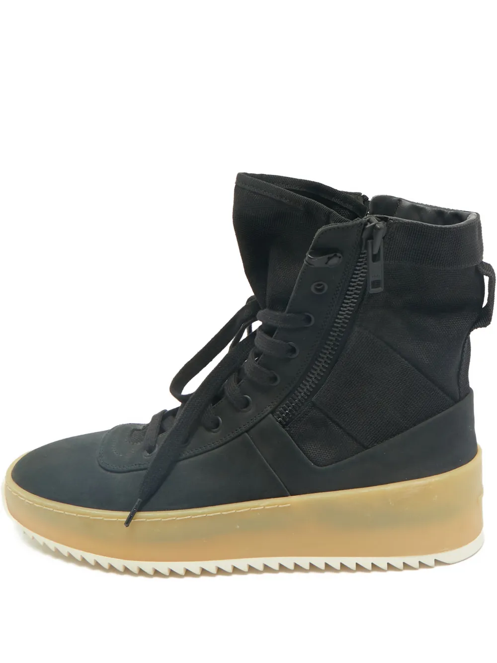 Fear Of God jungle canvas high-top sneakers | Black | Image 1