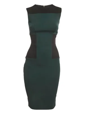 Fleur Du Mal ribbed-knit Tube Dress | Green | FARFETCH