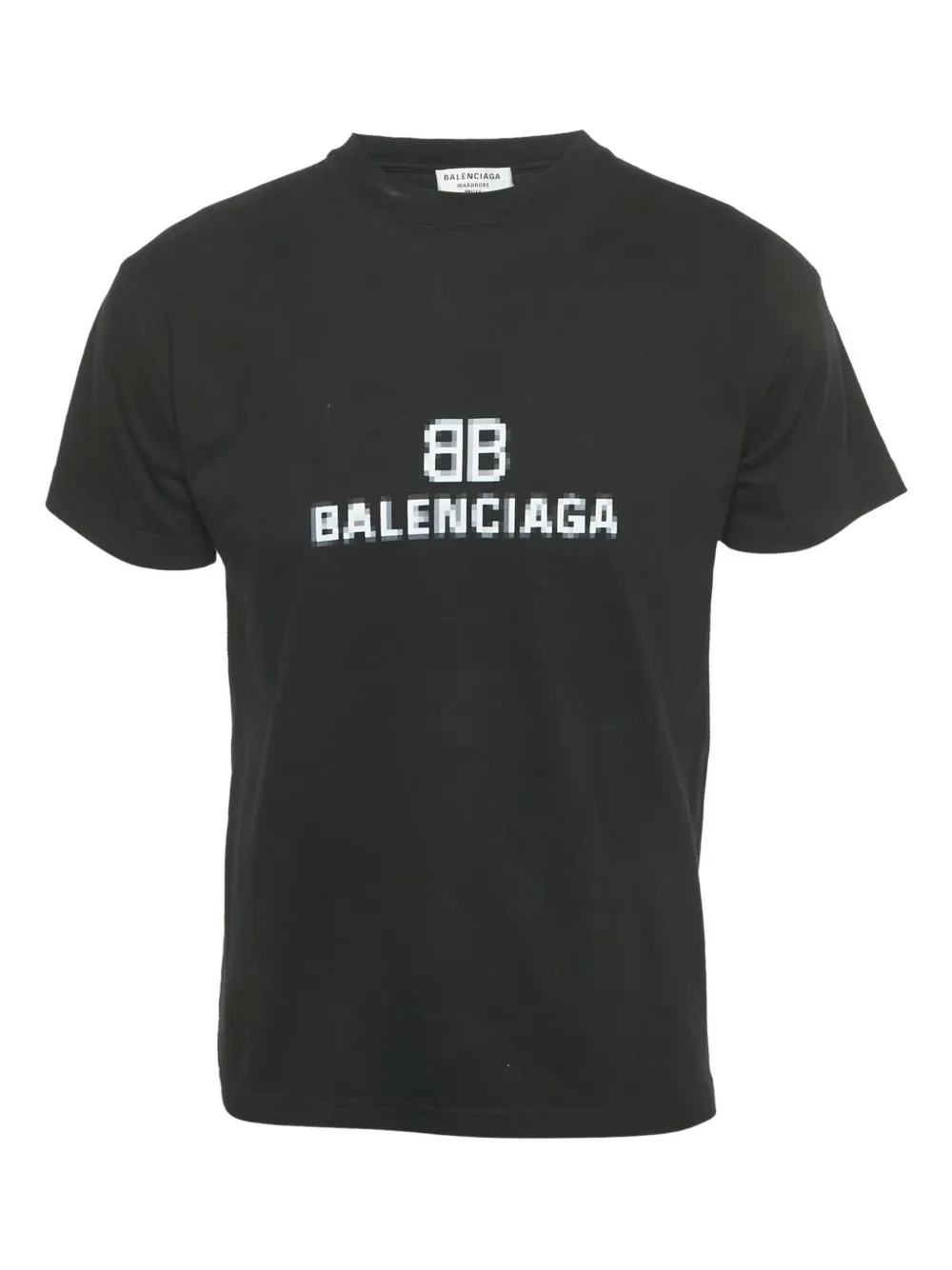 Balenciaga Pre-Owned short-sleeve crew-neck T-shirt - Nero