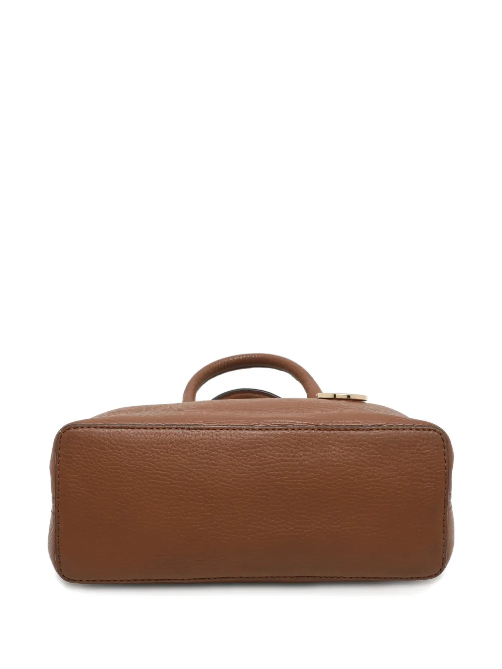 Pre-owned Michael Kors Camille Leather Bag In Brown