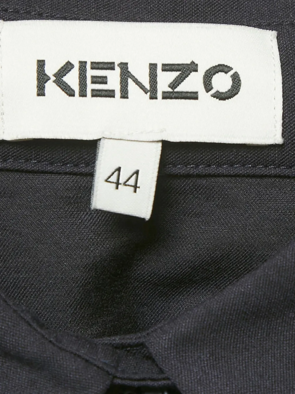KENZO Pre-owned Ruffle-sleeve Shirt In Blue