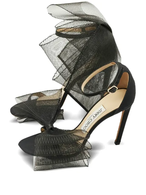 Jimmy Choo Pre-Owned bow-detail sandals