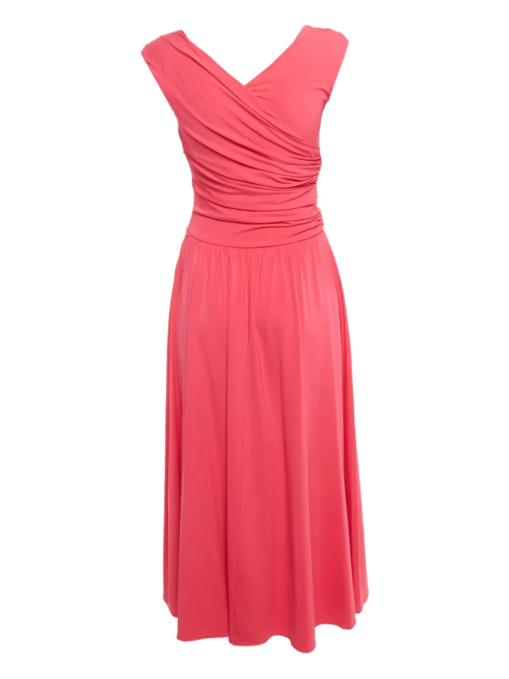 Max Mara Ruching jersey dress - Roze