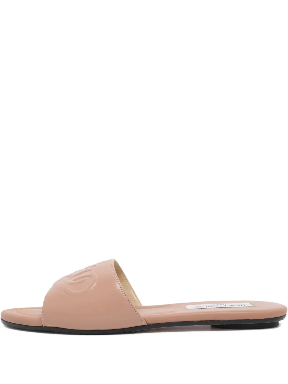 Pre-owned Jimmy Choo Tiaret Flat Sandals In Pink