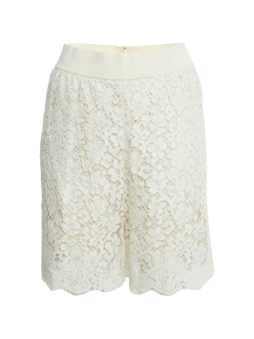 Dolce & Gabbana Pre-Owned Shorts in pizzo - Toni neutri