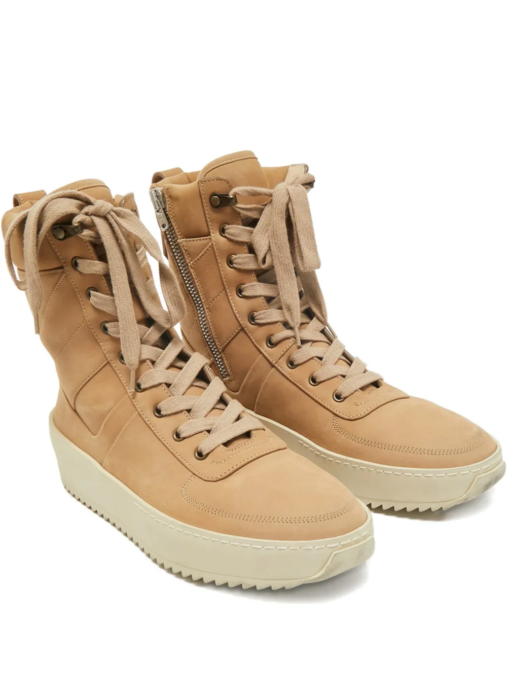 Fear Of God lace-up high-top sneakers - Nude