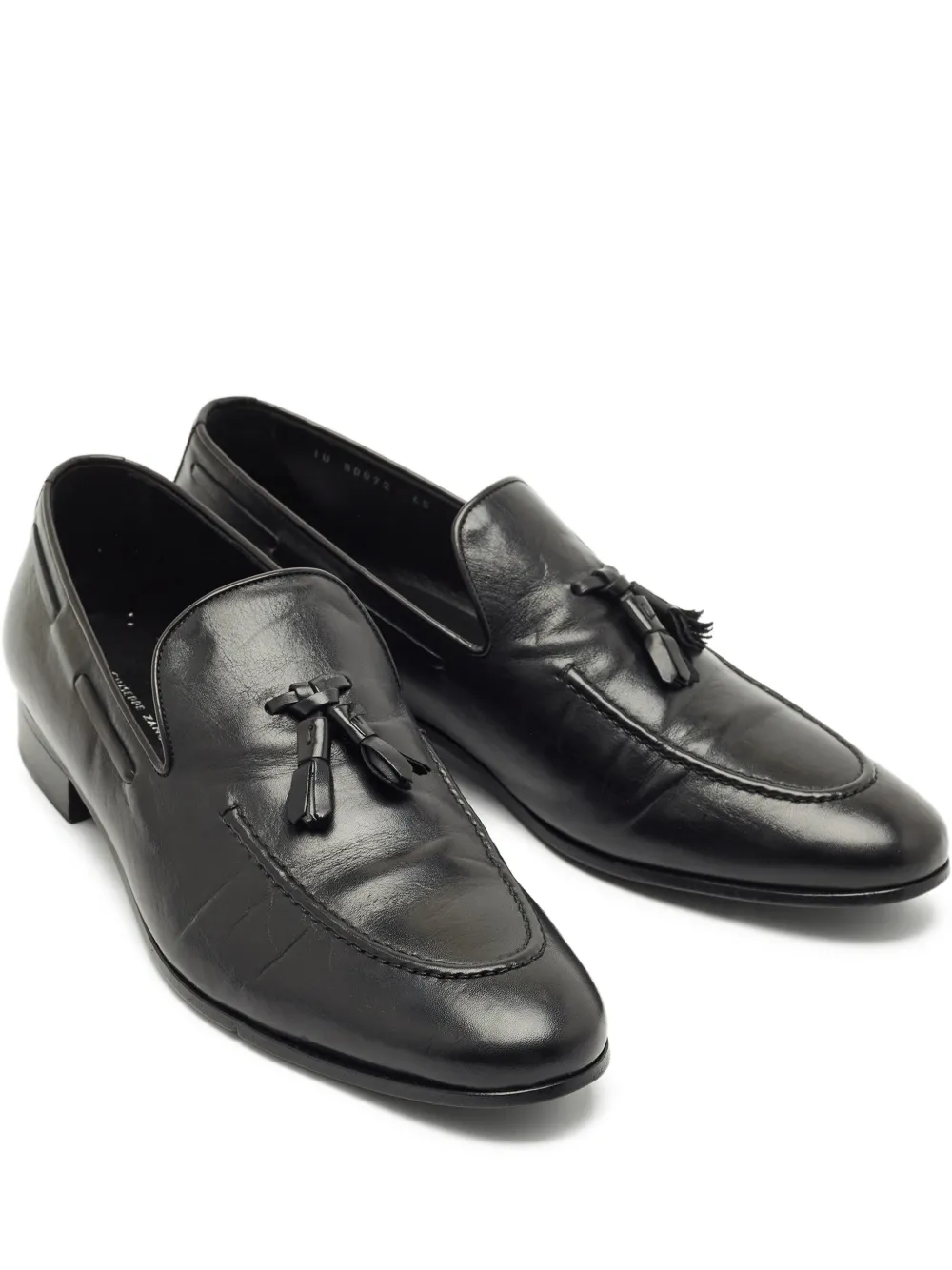 Giuseppe Zanotti Vintage leather loafers - Nero