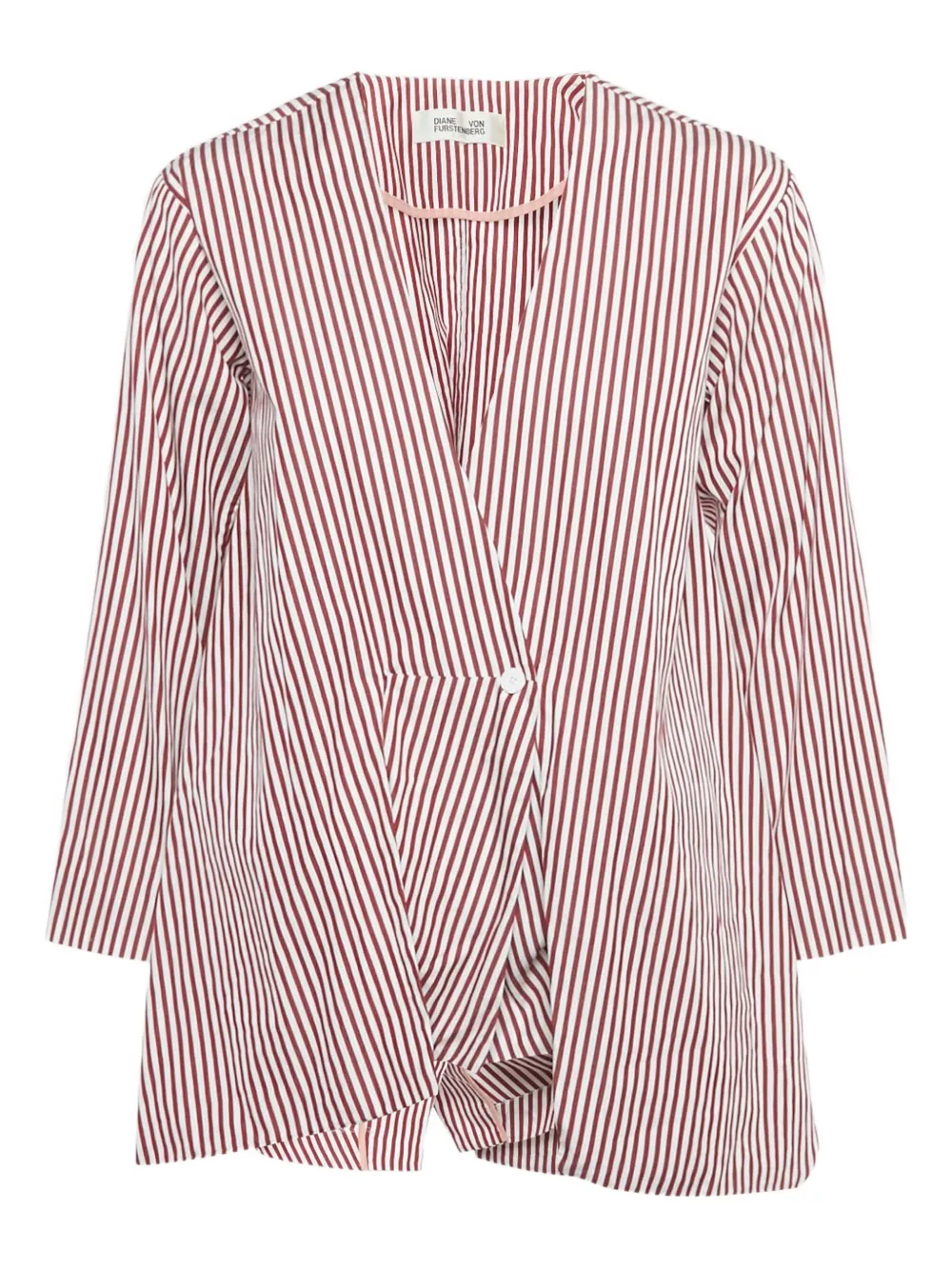 DVF Diane von Furstenberg striped blouse - Bianco