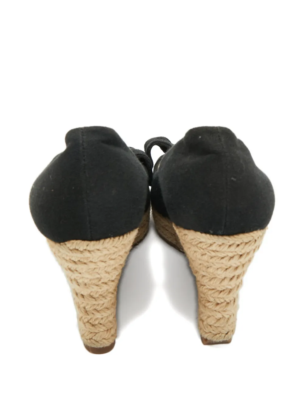 Tory Burch alpargatas con cuña y lazo | Image 2