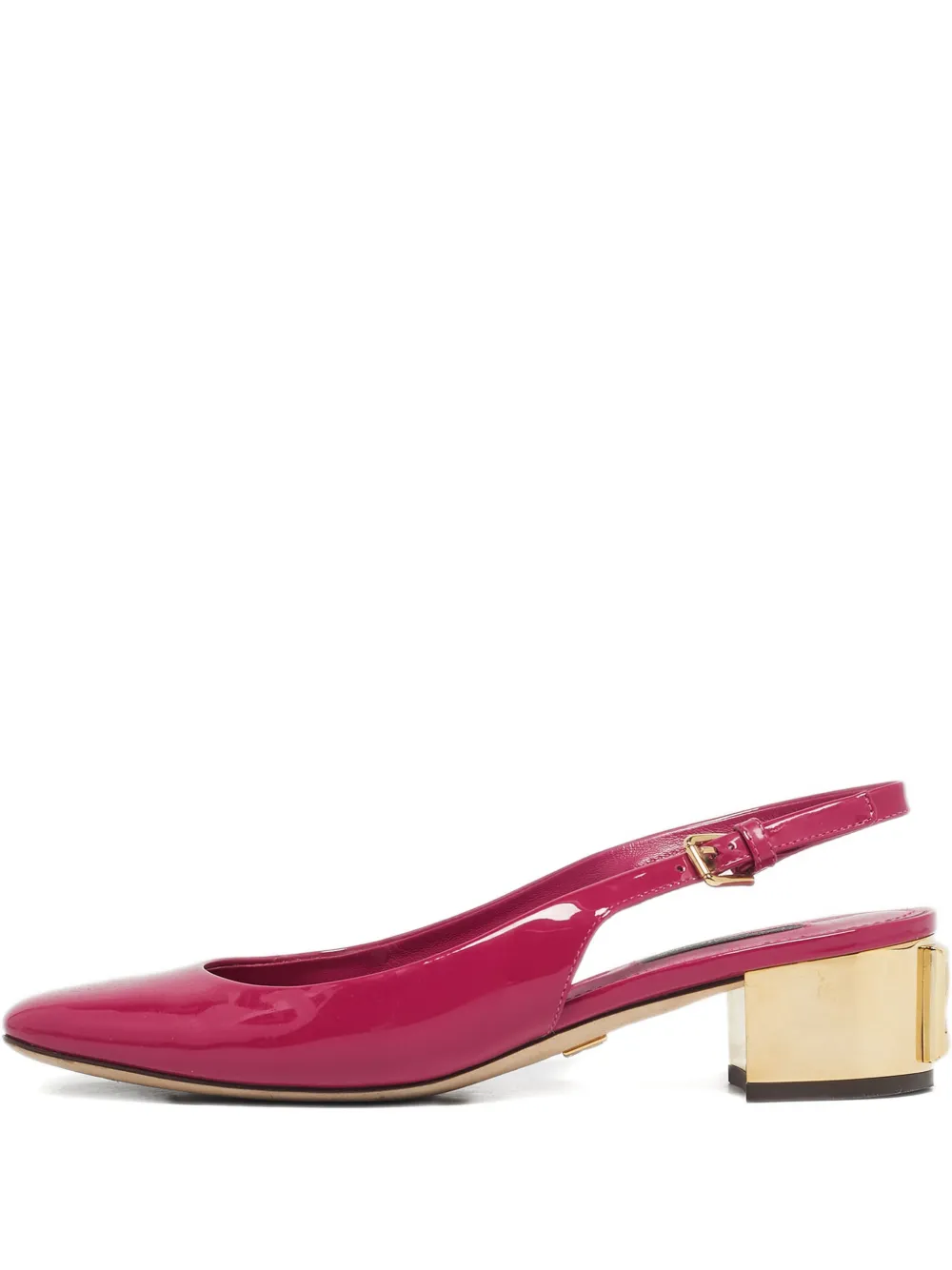 Dolce & Gabbana Pre-Owned block-heel slingbacks pumps - Rosa