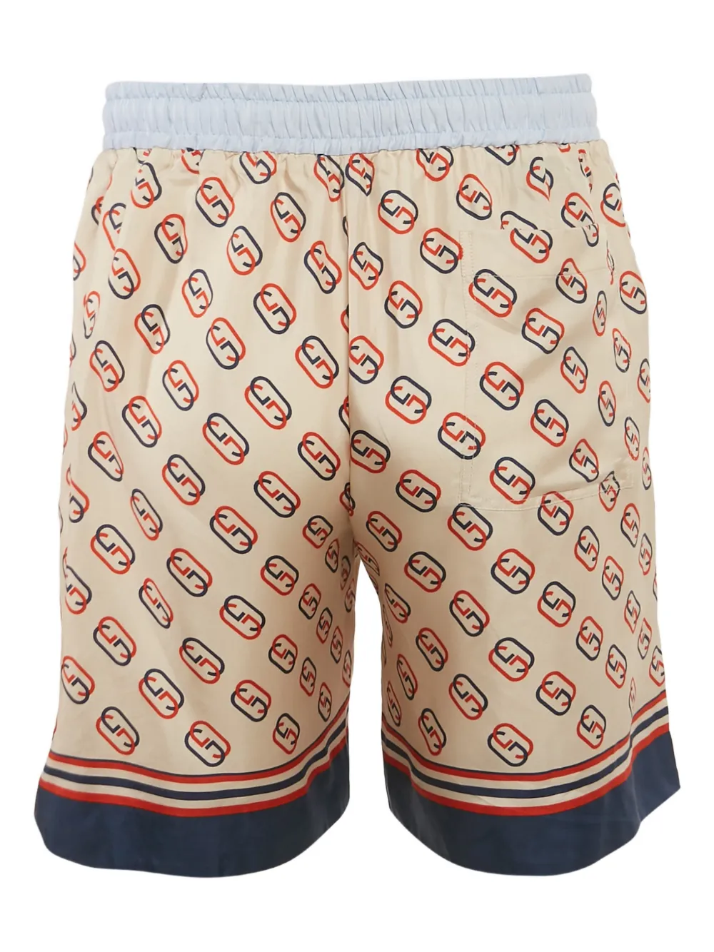 Gucci Pre-Owned GG-print silk shorts | Image 2