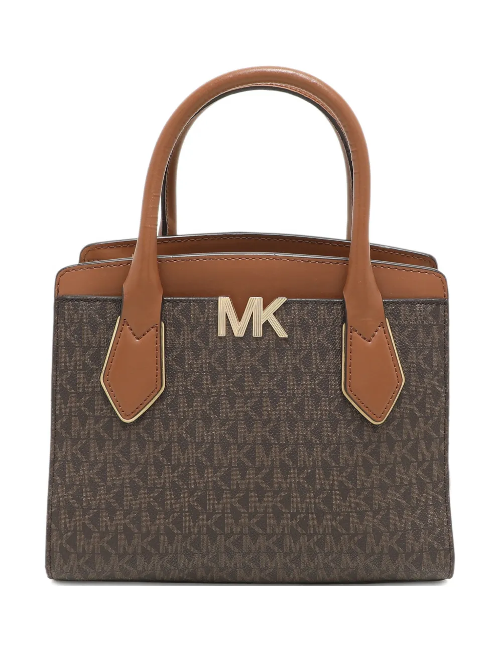 Michael Kors logo-pattern tote bag - Marrone