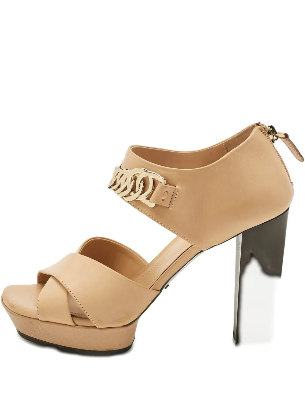 Tod's Vintage chain strap sandals - Toni neutri