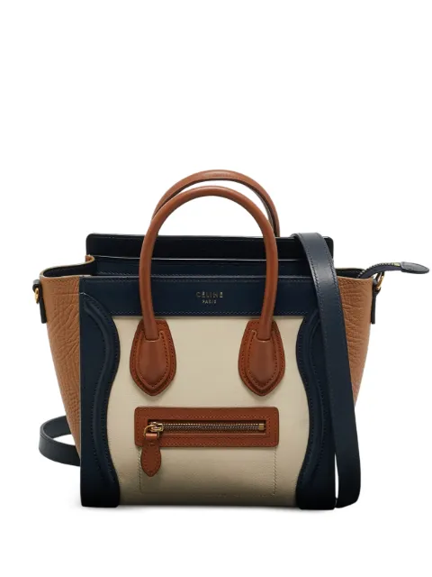 Celine Pre-Owned nano leather tote bag
